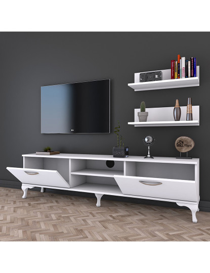 imagem de Móvel TV Unit Branco4