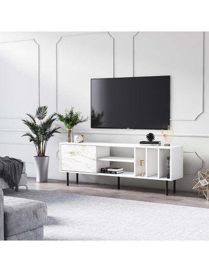 imagem de Móvel Tv Pietra  Branco3