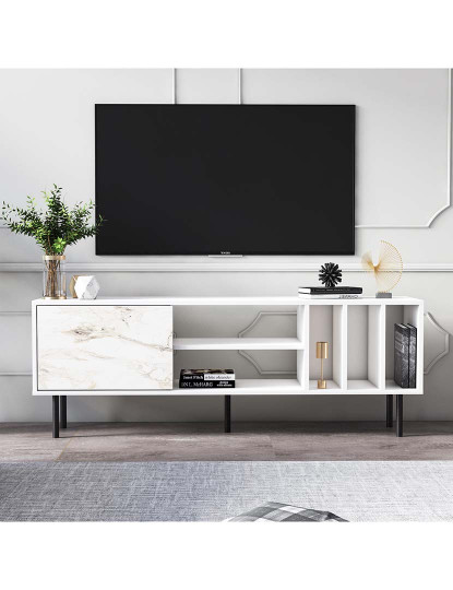 imagem de Móvel Tv Pietra  Branco1