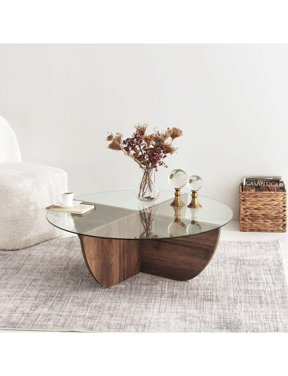 imagem de Mesa de Centro Lily Walnut1