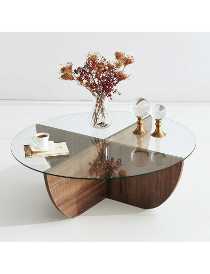 imagem de Mesa de Centro Lily Walnut5