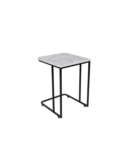 imagem de Mesa Aninhamento 3 peças Ce Metal Zigon Branco Preto7