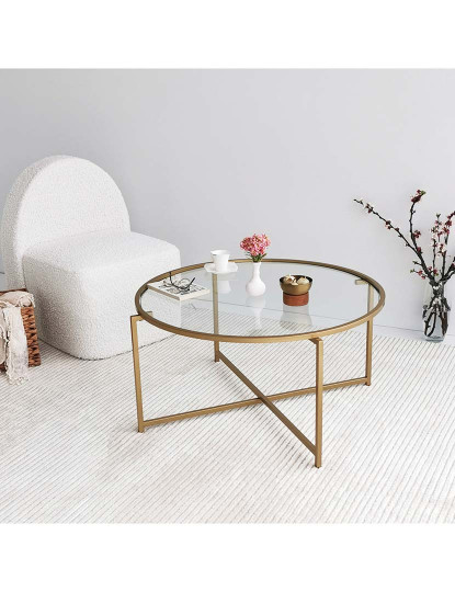 imagem de Mesa de Centro Sun Dourado6