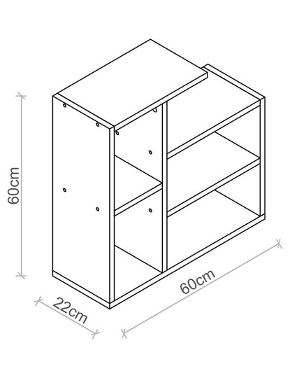 imagem de Mesa Apoio Sally Antracite Oak4