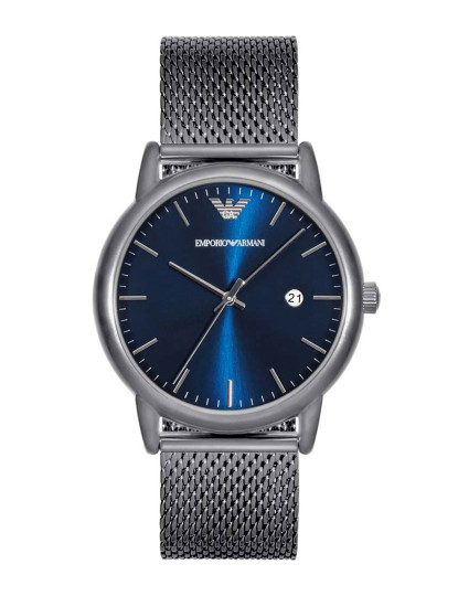 imagem de Relógio Emporio Armani Homem Cinza Escuro e Azul1