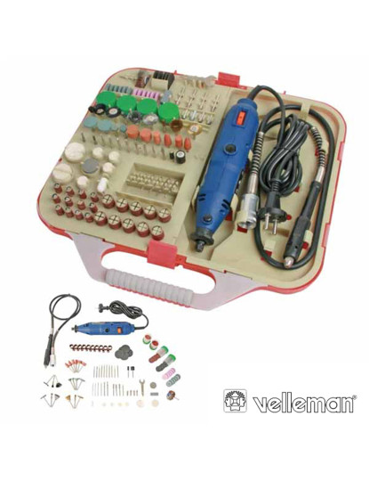 imagem de Berbequim De Precisão Eléctrico C/ 162pcs P/ Gravação 1