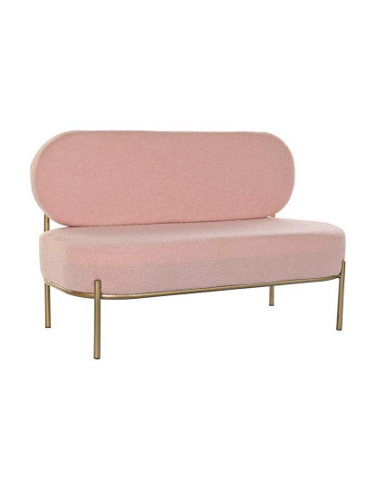 imagem de Sofá Poliéster Metal Rosa 5