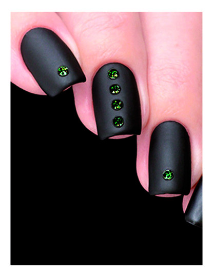 imagem de Nail Art Crystals Emerald S 6 (50 U)1