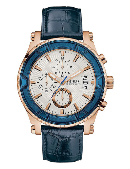 imagem de Relógio Guess Homem Azul e Rose Gold1