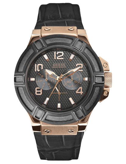 imagem de Relógio Guess Homem Preto e Rose Gold1