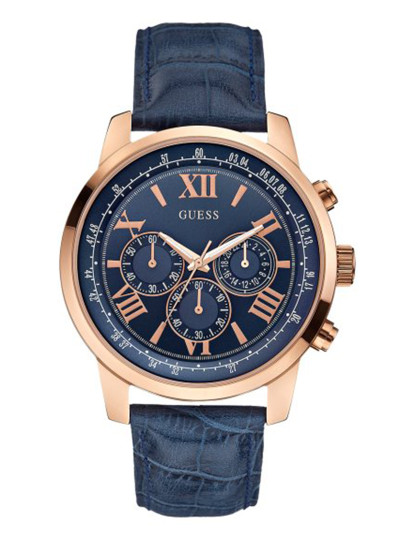 imagem de Relógio Guess Homem Azul e Rose Gold1