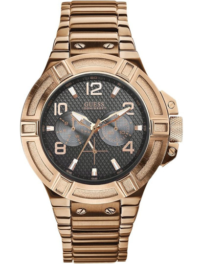 imagem de Relógio Guess Homem Rose Gold e Preto1