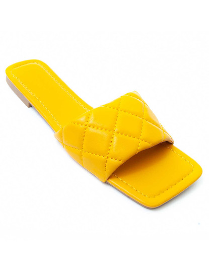 imagem de Sandálias Rasas Senhora Amarelo3