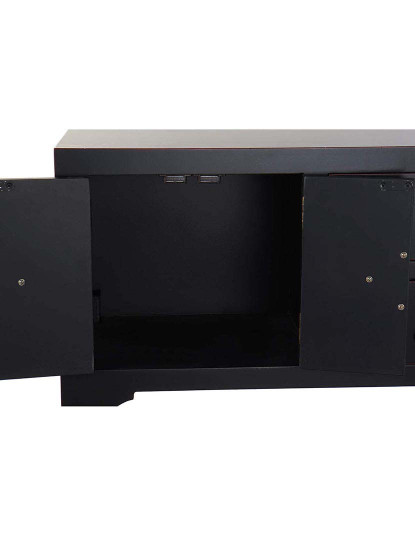 imagem de Consola Abeto Mdf Oriental Preto 5