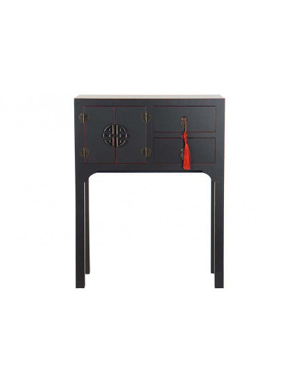 imagem de Consola Abeto Mdf Oriental Preto 6