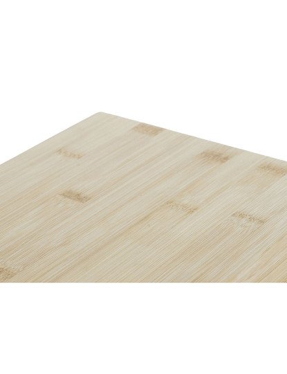 imagem de Tábua de corte DKD Home Decor Natural Bambu Aço inoxidável 28 x 21,5 x 4,2 cm6