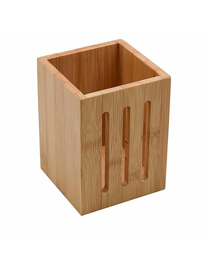 imagem de Recipiente para Utensílios de Cozinha Versa Bambu 10 x 13,5 x 10 cm2