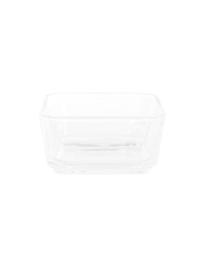 imagem de bandeja de aperitivos DKD Home Decor 21 x 21 x 6 cm Cristal Natural 280 ml3