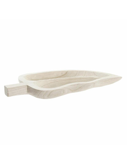 imagem de Centro de mesa DKD Home Decor Castanho Natural Folha de planta Boho 30 x 40 cm 48,5 x 21 x 5 cm1