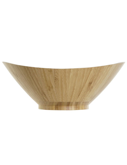 imagem de Tigela DKD Home Decor Natural Bambu 24,6 x 22,5 x 9,5 cm5