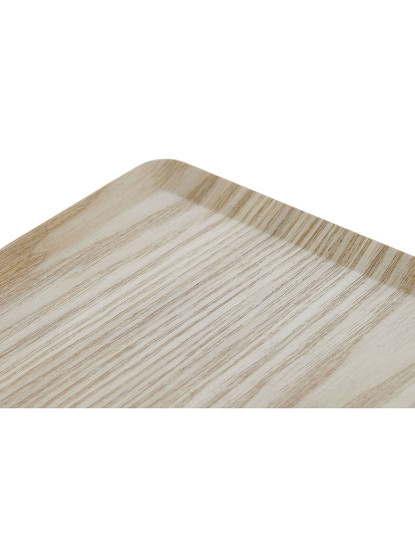 imagem de Tabuleiro DKD Home Decor Natural Bambu 27 x 20 cm 27 x 20 x 0,8 cm3