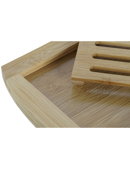 imagem de Tábua de corte DKD Home Decor Natural Bambu 36 x 21 x 2 cm4