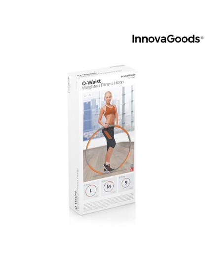 imagem de Anel de Fitness Desmontável Revestido em Espuma O-Waist InnovaGoods4