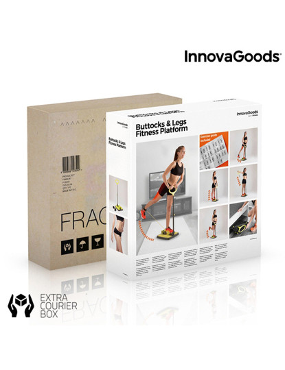 imagem de Plataforma de Fitness para Glúteos e Pernas com Guia de Exercícios InnovaGoods2