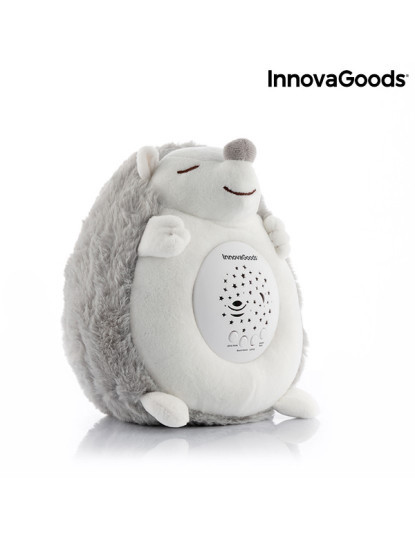 imagem de Porco-Espinho de Peluche com Ruído Branco e Projetor de Luz de Presença Spikey InnovaGoods4