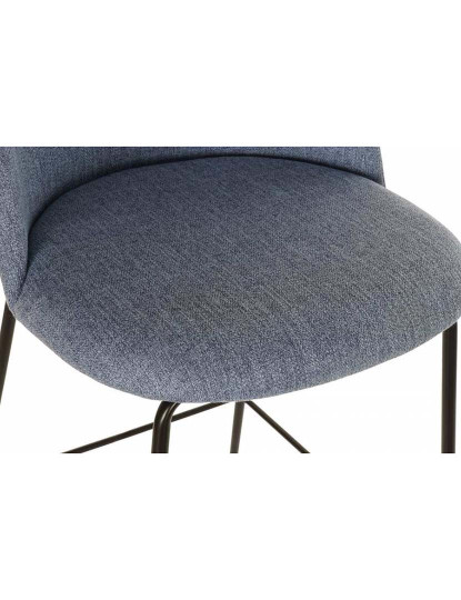 imagem de Cadeira Alta Metal Azul3