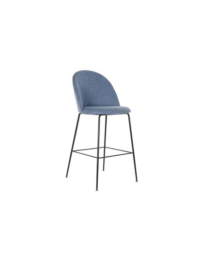 imagem de Cadeira Alta Metal Azul1