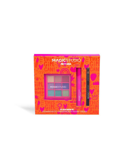 imagem de MAGIC STUDIO PRETTY GIRLS CONJUNTO DE MAQUIAGEM EYE-GLAM1