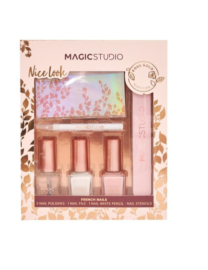 imagem de MAGIC STUDIO ROSE GOLD UNHAS FRANCESAS2