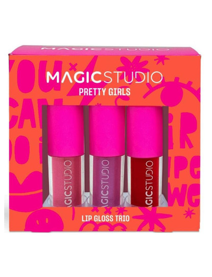 imagem de MAGIC STUDIO MENINAS BONITAS TRIO DE GLOSS LIP1