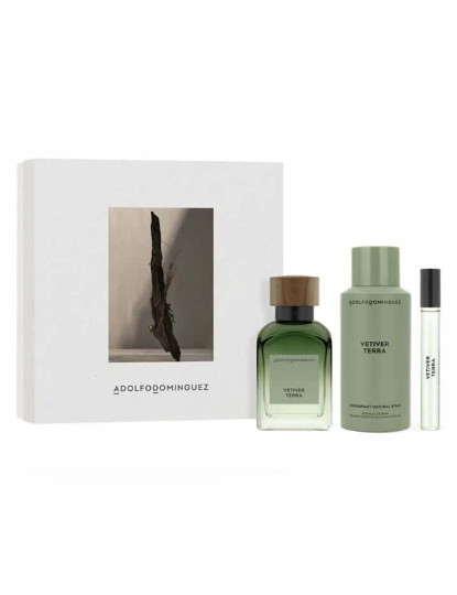 imagem de Set  Vetiver Terra Edp 120Ml+Deo 150Ml+Edp 10Ml 1