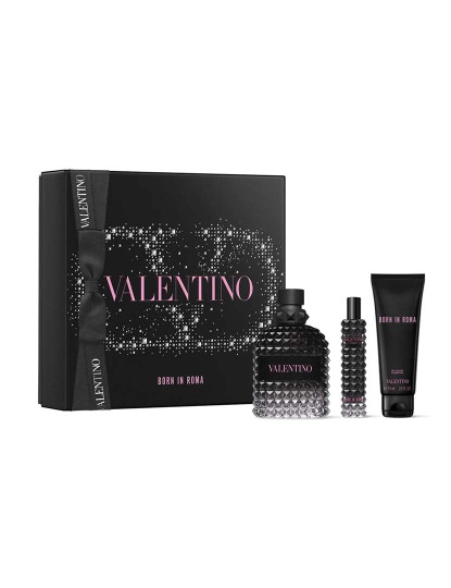 imagem de Set Born In Roma Uomo Edt 100Ml+Gel 75Ml+Mini 15Ml1