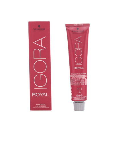 imagem de Creme De Coloração Permanente Igora Royal 1-1 60 Ml1