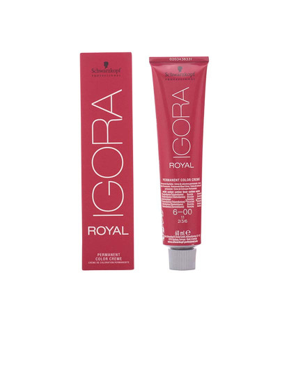 imagem de Creme De Coloração Permanente Igora Royal 6-00 60 Ml1