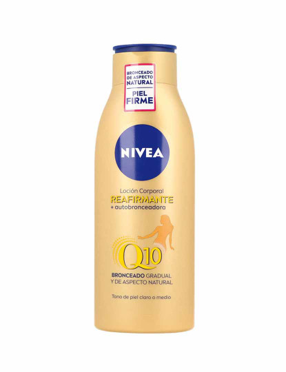 imagem de Q10+ reafirmante e autobronzeador body milk 400 ml1