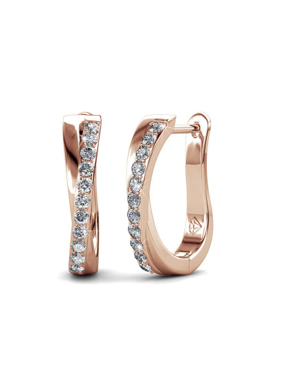 imagem de Brincos MYC Paris Paris Criss Rosa Dourado1