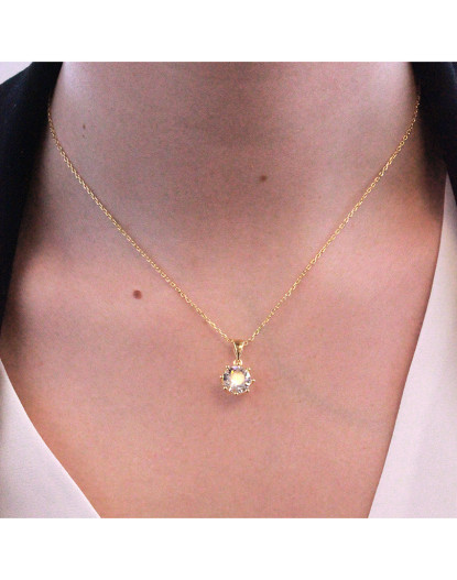 imagem de Pendente Lily Dourado2