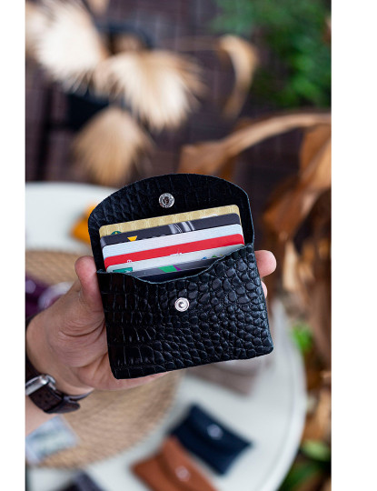 imagem de Card Holder Unissexo Preto3