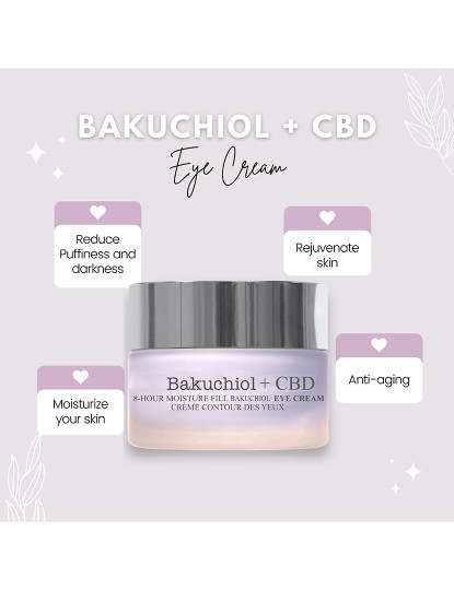 imagem de Bakuchiol + CBD Creme para os Olhos 20 ml3