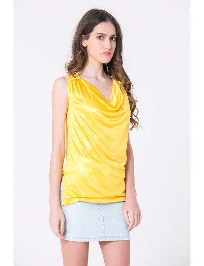 imagem de T-Shirt Senhora Amarelo brilhante2