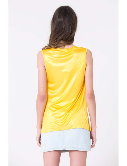 imagem de T-Shirt Senhora Amarelo brilhante3