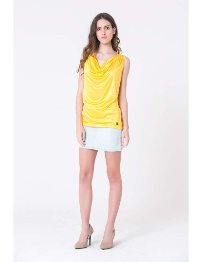 imagem de T-Shirt Senhora Amarelo brilhante1