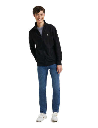 imagem de Sweatshirt com fecho Homem Rigby Go Zippered Sweat B Ft Preto5