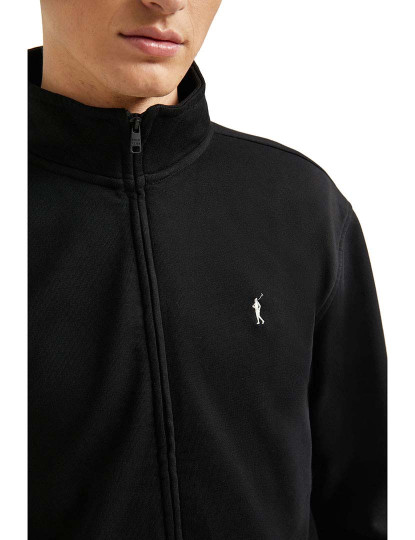 imagem de Sweatshirt com fecho Homem Rigby Go Zippered Sweat B Ft Preto4