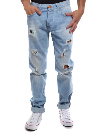 imagem de Jeans Homem Azul Claro1