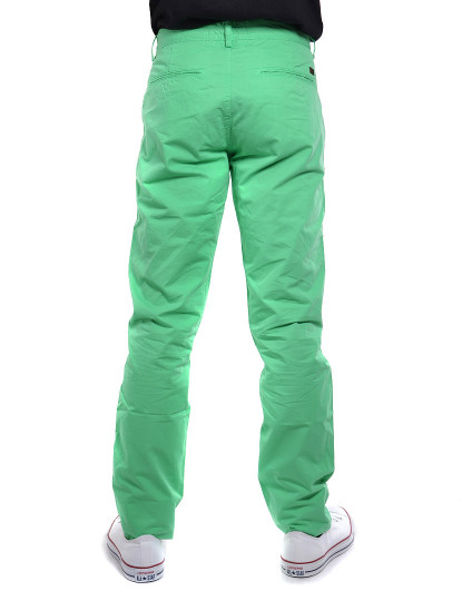 imagem de Calças Chino Homem Moda Verde Absinto2